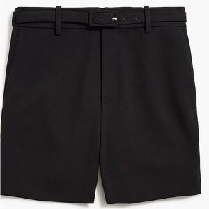 NWT J Crew Belted Crepe Shorts